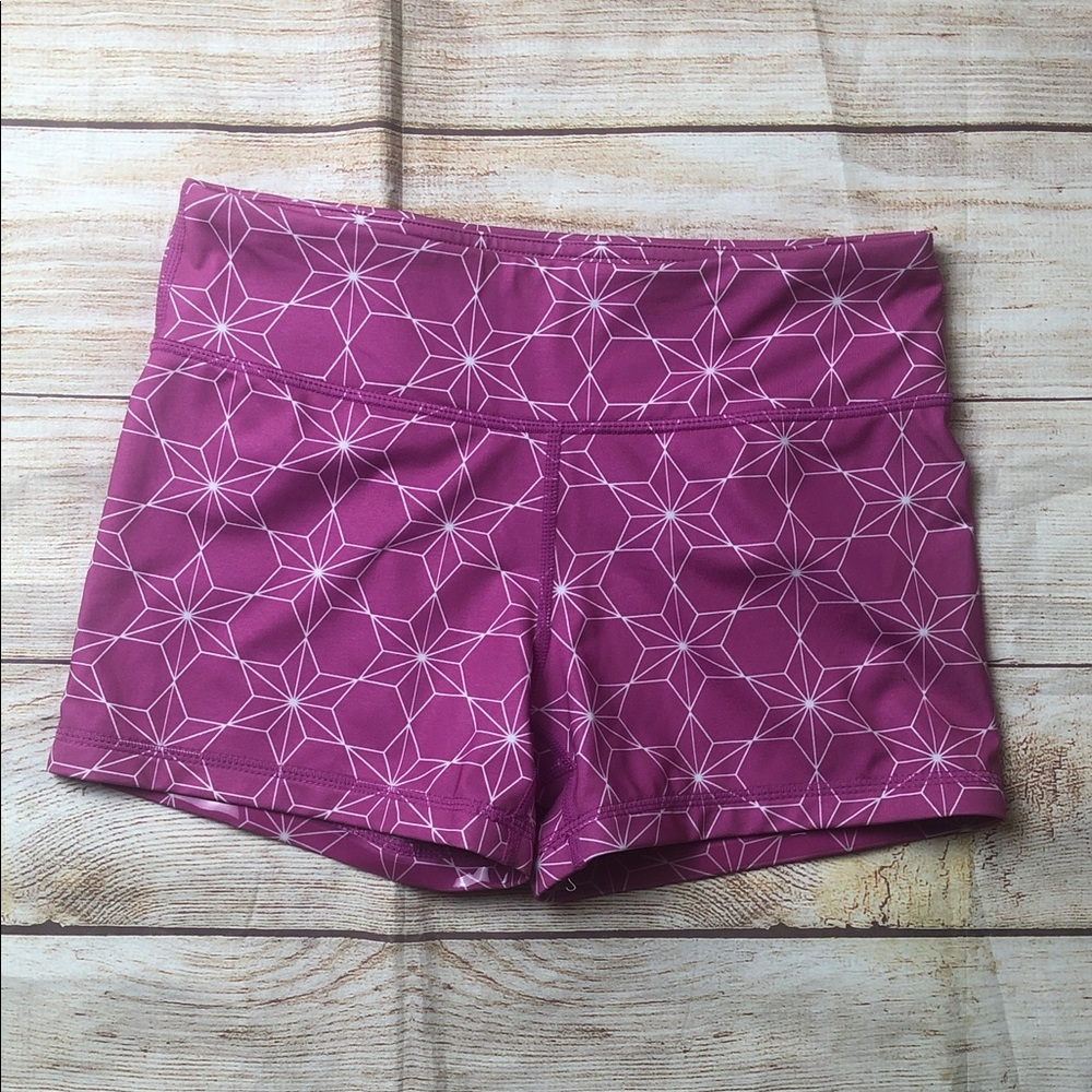 IAB MFG Purple Geometric‎ Shorts